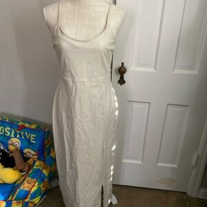 Zara Cream Sleeveless Dress